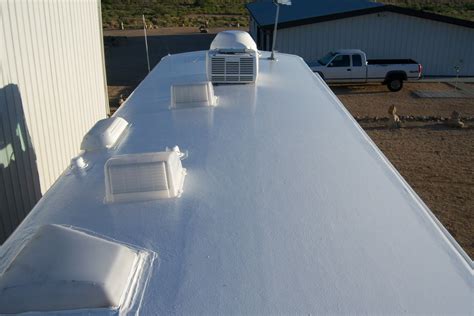 sheet metal for camper roof|rv rubber roof material.